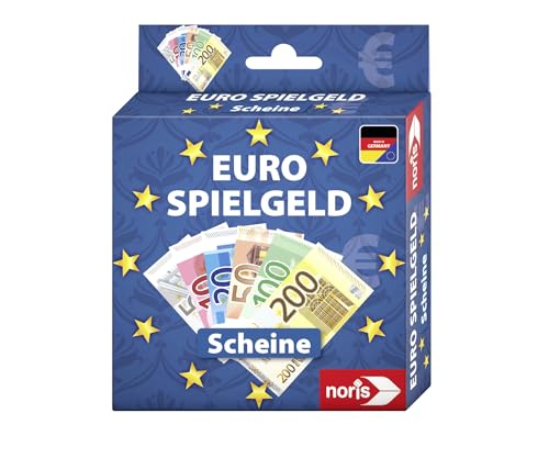 Noris 606521013 - Spielgeld Scheine - geeignet als Spielset für Spielkassen, Kaufladen, rechnen lernen, ab 3 Jahren Noris 606521013 - Spielgeld Scheine - geeignet als Spielset für Spielkassen, Kaufladen, rechnen lernen, ab 3 Jahren von Noris