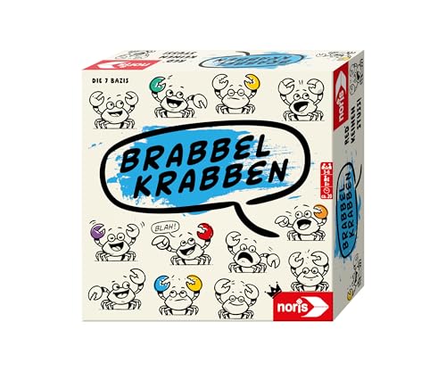 Noris Brabbelkrabben – Sprachspiel mit Kastagnetten, Zungenbrecher & Klapper-Action, witziges Partyspiel & Kinderspiel, Konzentration & Reaktion fördern, Familienspiel & Gruppenspiel, ab 8 Jahren Noris Brabbelkrabben – Sprachspiel mit Kastagnetten, Zungenbrecher & Klapper-Action, witziges Partyspiel & Kinderspiel, Konzentration & Reaktion fördern, Familienspiel & Gruppenspiel, ab 8 Jahren von Noris