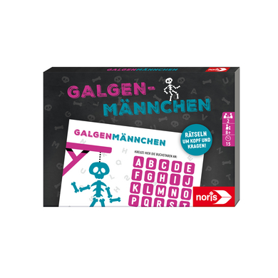 Noris Galgenmännchen-Spielblock von Noris