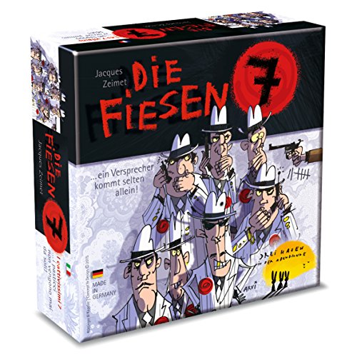 Noris Spiele DREI Hasen in der Abendsonne 608880016 - Die fiesen 7, Kartenspiel von Noris