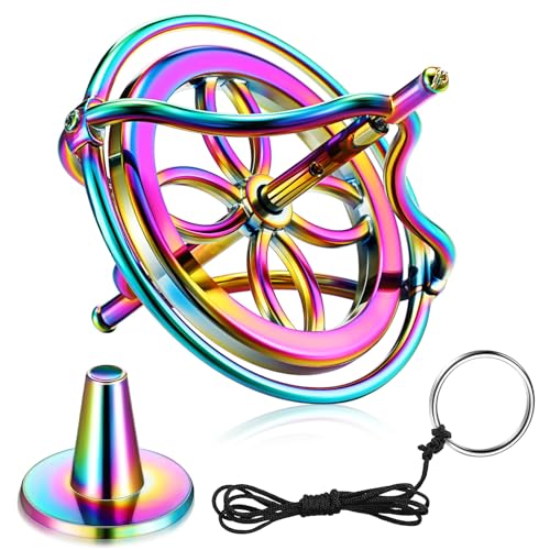 Norme Gyroskop Metall Anti-Schwere Spinnen Top Gyroskop Balance Spielzeug Pädagogisch Geschenk Bunt von Norme