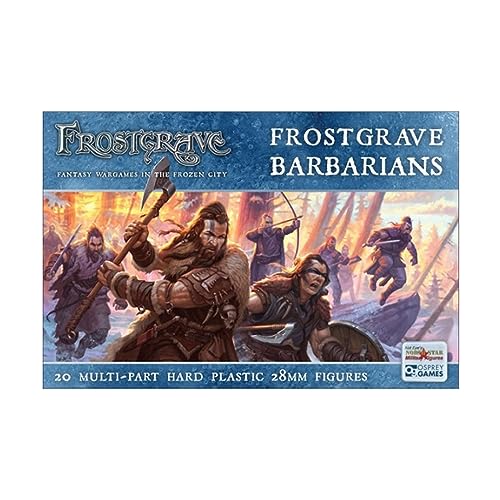 North Star Military Figures Frostgrave Barbarians Plastic Figures 20 von Frostgrave