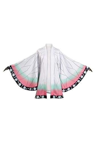 NoryNick Kochou Shinobu Cosplay Kimono Umhang Halloween Kostüm Umhang von NoryNick