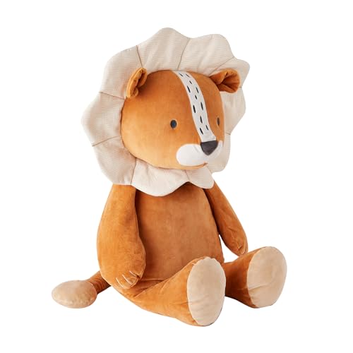 Noukie's - Schmusetuch für Kinder - Kleines Plüschtier Babou - Schmusetuch aus Bio-Baumwolle - Kindgerechte Größe (25 cm) von Noukie's