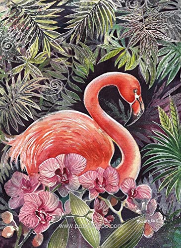 Nova 41097 Flamingo Puzzle - 1000 Teile - Tatiana Plovetskaya von Nova Puzzle