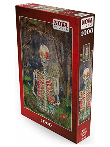 Nova Puzzle 1000 Teile - Blühendes Skelett von Nova Puzzle