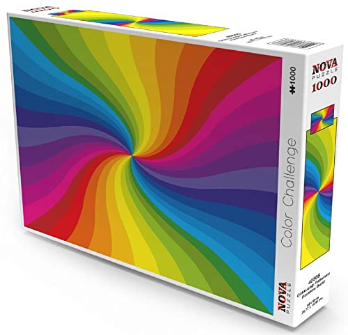 Nova Puzzle 1000 Teile Rainbow Explosion Puzzle von Nova Puzzle