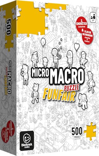 Blackrock – Puzzle MicroMacro – Funfair – 500 Teile – französische Version von Novalis