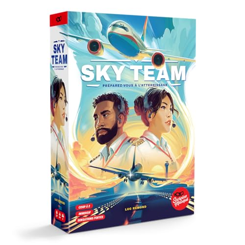 Sky Team – Brettspiel – französische Version von Novalis