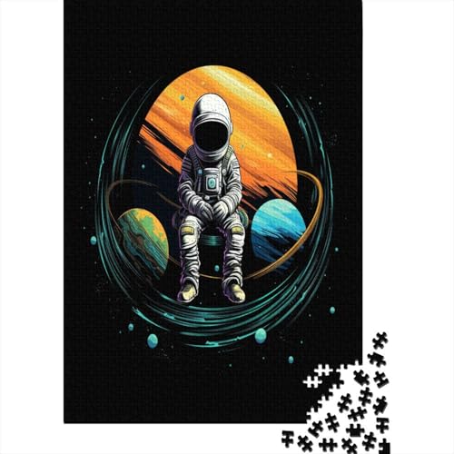 Astronaut Puzzle 1000 Teile Erwachsene, Puzzlespiel Jigsaw Puzzles Erwachsenen Puzzlespiel Puzzel 1000pcs (75x50cm) von NoveAurora