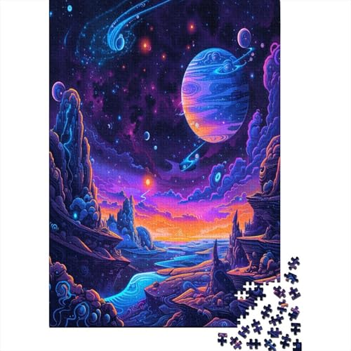 Blauer Planet Puzzle 1000 Teile,Puzzle Für Erwachsene, Impossible Puzzle,Puzzle 1000 Puzzle Home DekoRatteion Puzzle,Erwachsenenpuzzle Puzzel 1000pcs (75x50cm) von NoveAurora