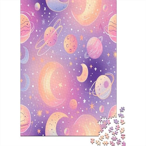 The Mond and Sterns Puzzle 1000 Teile Puzzle Für Erwachsene Und Kinder Ab 14 Jahren Puzzel 1000pcs (75x50cm) von NoveAurora