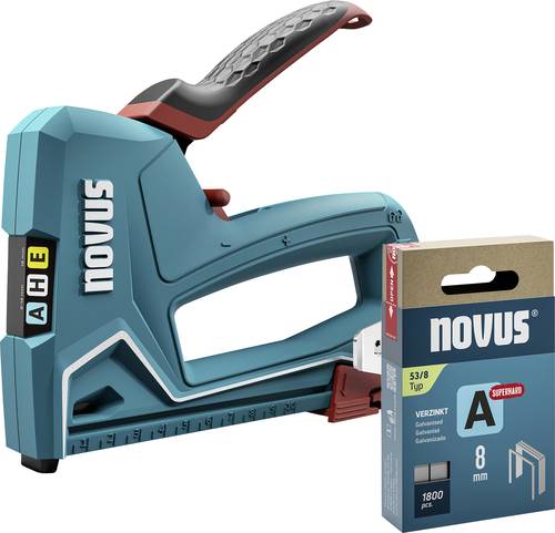 Novus Tools 030-0461 Handtacker Klammerntyp Typ 37, Typ 53 Klammernlänge 6 - 14mm von Novus Tools