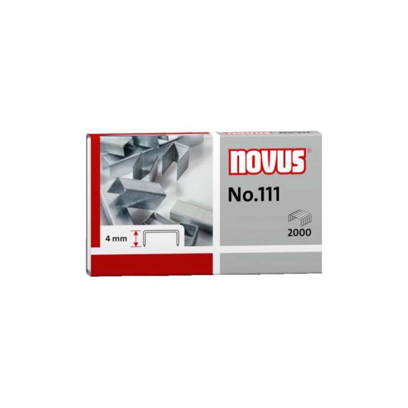NOVUS Heftklammern, Sets Einzeln, Schenkellänge 4 mm, Stückzahl 2.000 NOVUS Heftklammern, Sets Einzeln, Schenkellänge 4 mm, Stückzahl 2.000 von Novus