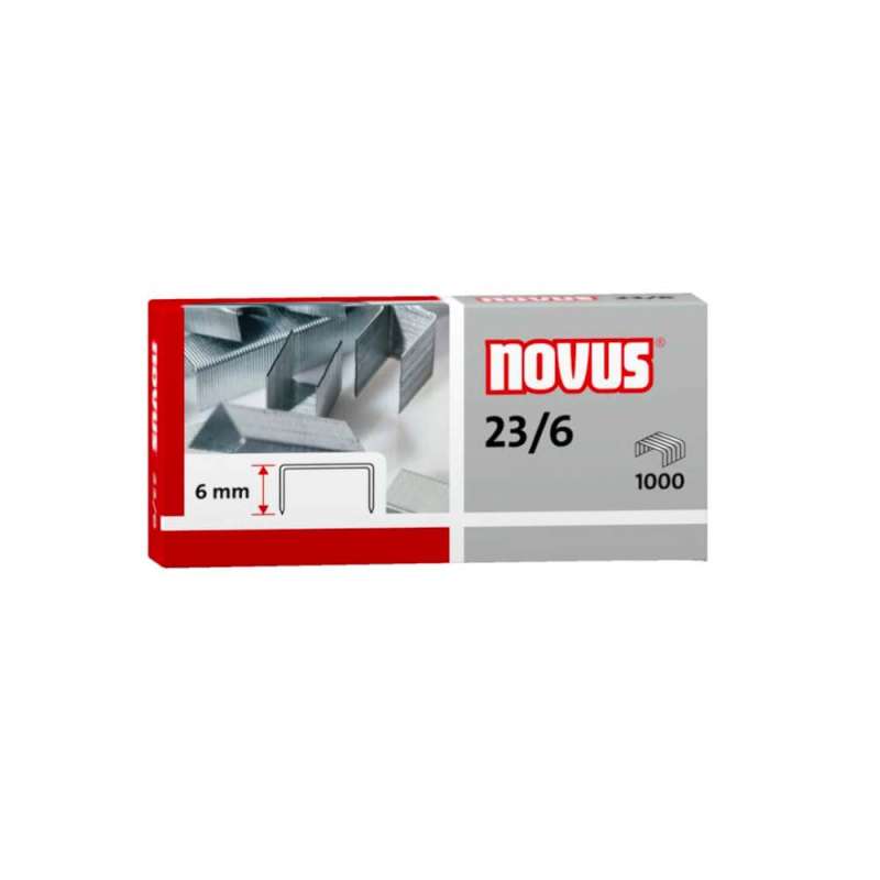 NOVUS Heftklammern, Sets Einzeln, Schenkellänge 6 mm, Stückzahl 1.000 NOVUS Heftklammern, Sets Einzeln, Schenkellänge 6 mm, Stückzahl 1.000 von Novus