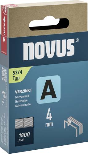 Novus Tools 042-0772 Feindrahtklammern Typ 53 1800 St. Abmessungen (L x B) 4mm x 11.3mm von Novus Tools