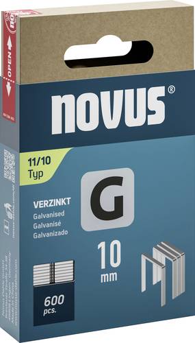 Novus Tools 042-0797 Flachdrahtklammern Typ 11 600 St. Abmessungen (L x B) 10mm x 10.6mm von Novus Tools