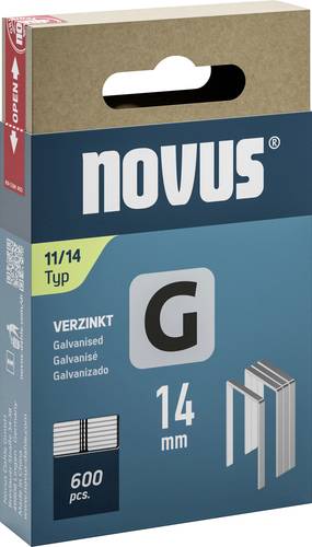 Novus Tools 042-0799 Flachdrahtklammern Typ 11 600 St. Abmessungen (L x B) 14mm x 10.6mm von Novus Tools