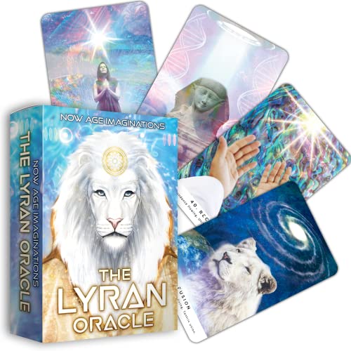 Now Age Imaginations The Lyran Oracle StarSeed Deck – 44 Orakelkarten mit den kosmischen Botschaften von den weißen Löwen von Lyra von Now Age Imaginations