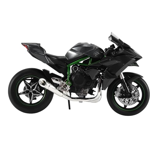 Nsssunnre 1:12 H2 R Motorrad Druckgusslegierung Modell Spielzeug Schwarz H2R Motorrad Abnehmbare Kollektion Schwarz von Nsssunnre