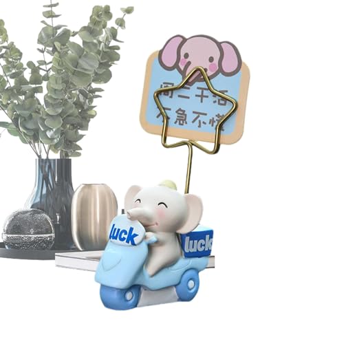 Nubamzy Auto-Armaturenbrett-Dekorationen, Auto-Innen-Desktop-Ornament, Tierfiguren, niedliche Statue, kreativer Mittelpunkt Kuchendekoration für Schreibtischregal, Auto-Armaturenbrett-Display von Nubamzy