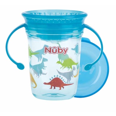 Nûby 360° Trinklerntasse WONDER CUP 240 ml aus Tritan von Eastman in aqua von Nûby