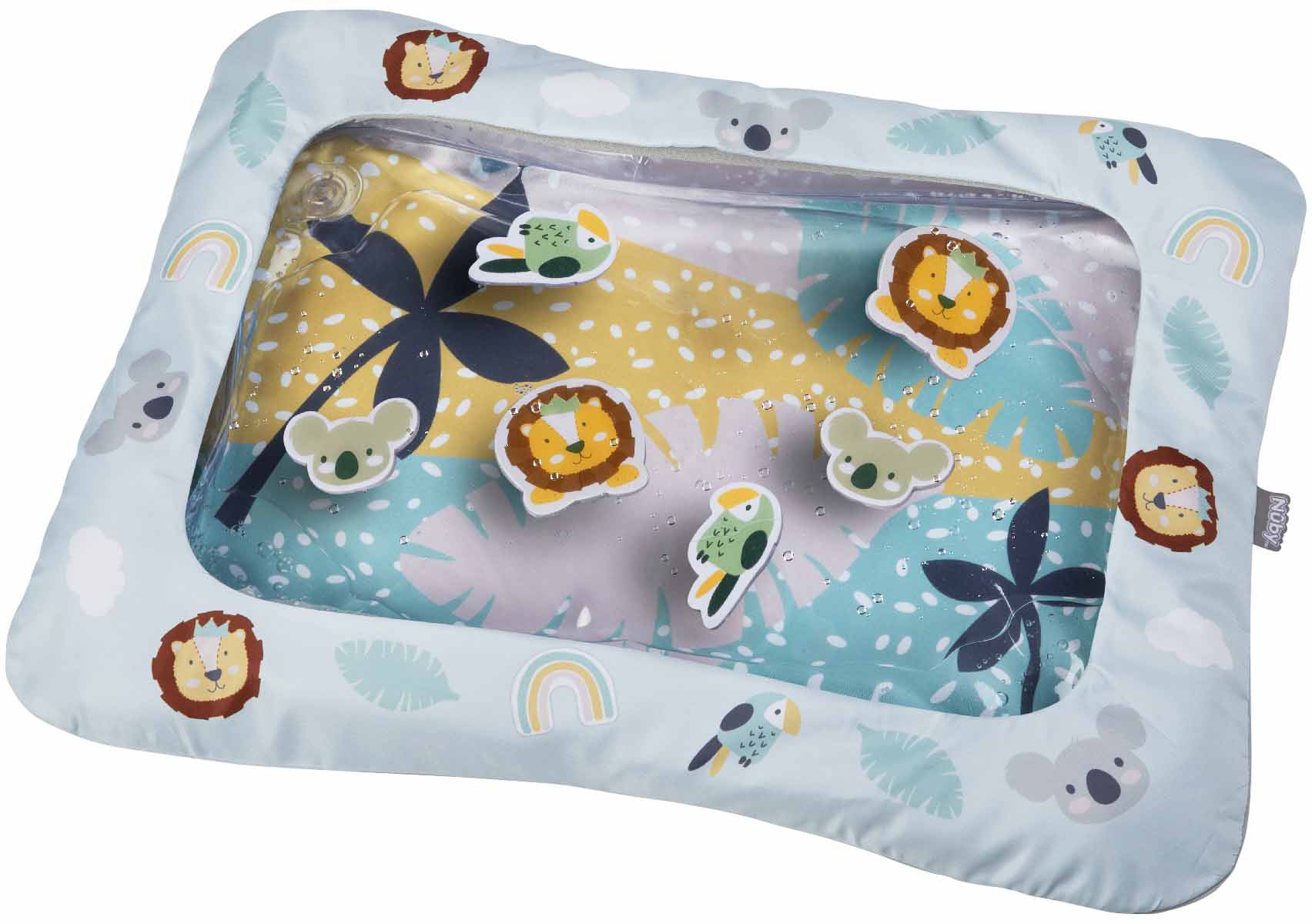 Nuby Animal Advent Tummy Time Wasserspielmatte, Babyspielzeug von Nuby