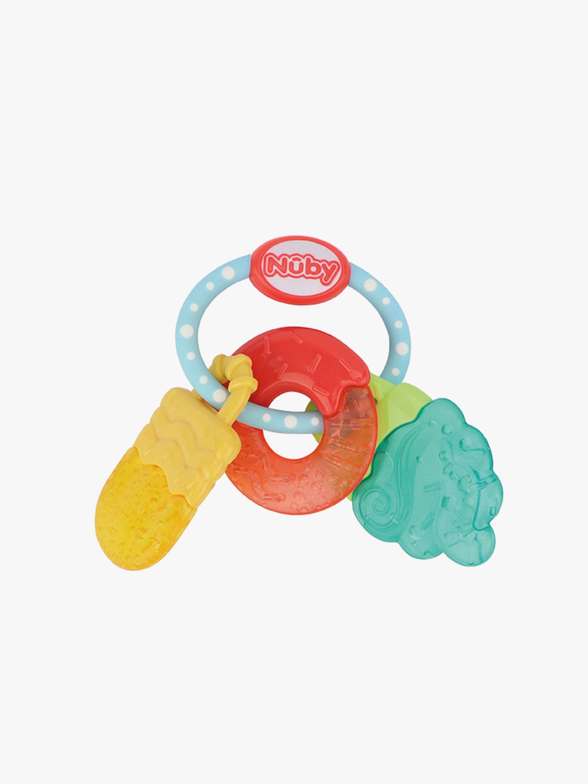 Nuby Icy Bite Sweets Beißring, Yellow/Turqoise/Red Nuby Icy Bite Sweets Beißring, Yellow/Turqoise/Red von Nuby
