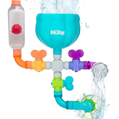 Nuby Wacky Waterworks – Bade-Spielzeug mit Saugnapf | Kognitives Wachstum für Kinder | Interaktives Wasserspielzeug | Spaßig und lehrreich | Ab 3 Jahren Nuby Wacky Waterworks – Bade-Spielzeug mit Saugnapf | Kognitives Wachstum für Kinder | Interaktives Wasserspielzeug | Spaßig und lehrreich | Ab 3 Jahren von Nuby