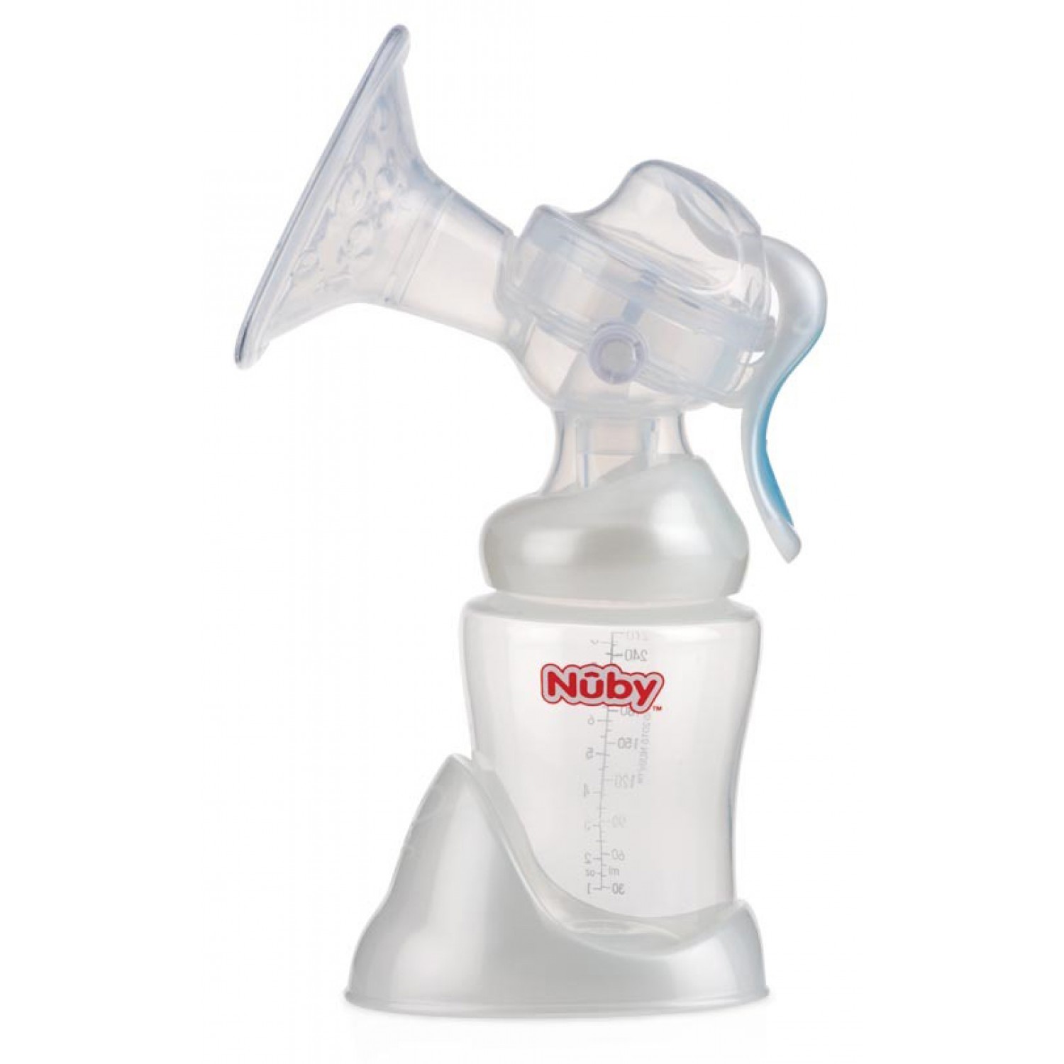 Nuby  – manuelle Milchpumpe Mit 240 ml Behälter Und Boden von Nuby