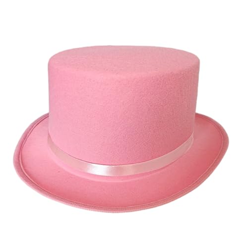Neuheiten Filz, Zylinderhut, Zauberer, Hüte, Halloween, Cosplay, Kostüm, Zubehör, Verkleidungsparty für Damen und Herren, Neuheiten Neuheiten Filz, Zylinderhut, Zauberer, Hüte, Halloween, Cosplay, Kostüm, Zubehör, Verkleidungsparty für Damen und Herren, Neuheiten von Nucelit