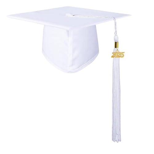 Nucelit Atmungsaktive gestrickte Abschlusskappen mit Quasten für Kinder, bequemer Absolventenhut für Schulveranstaltungen und Schulmützen Nucelit Atmungsaktive gestrickte Abschlusskappen mit Quasten für Kinder, bequemer Absolventenhut für Schulveranstaltungen und Schulmützen von Nucelit