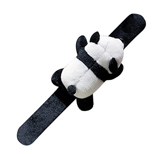 Nucelit Panda Kopfschmuck Plüsch Panda Kopfbedeckung Woolly Anime Kopfbedeckungen Cosplay Zubehör Cartoon für Kopf & Kleidung Dekoration von Nucelit