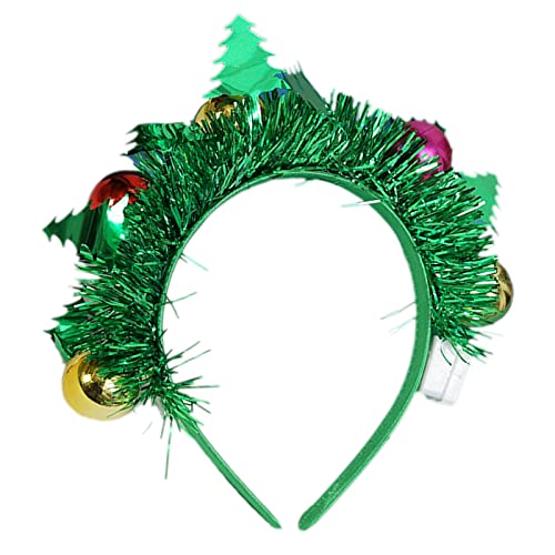 Nucelit Weihnachts-Haarband, Cosplay-Kostüm, Kopfbedeckung, Party, Bühnenauftritte, Stirnband, Urlaub, Kopfschmuck, Haarschmuck von Nucelit