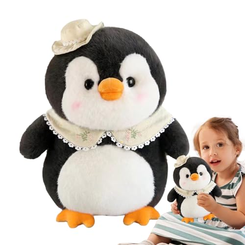 Nudorpn Pinguin-Spielzeug aus Plüsch, Pinguin Plüschtier | Penguin Kids Farmed Tiere, süße Mädchen, süße Mädchen, umarmen Schlafbegleiter für Baby, Krippe, Kinderzimmer Nudorpn Pinguin-Spielzeug aus Plüsch, Pinguin Plüschtier | Penguin Kids Farmed Tiere, süße Mädchen, süße Mädchen, umarmen Schlafbegleiter für Baby, Krippe, Kinderzimmer von Nudorpn