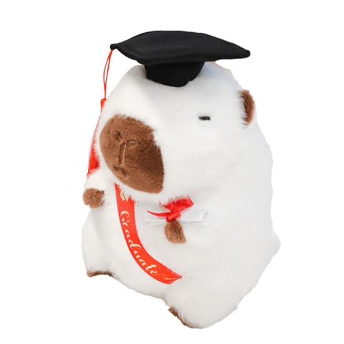 Nudorpn Plüschtier zum Schulabschluss, Plüschtier | 2025 Lovely Capybara Graduation Decorations Pluxe | Umarmen Sie den Doktorand von Nudorpn Plüschtier zum Schulabschluss, Plüschtier | 2025 Lovely Capybara Graduation Decorations Pluxe | Umarmen Sie den Doktorand von von Nudorpn