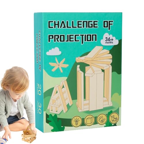 Nudorpn Stapelratsspiel, Stapelspiel aus Holz | Raumstapelblock | Balance Decoration Home COORDINATION COORDINATIV Nudorpn Stapelratsspiel, Stapelspiel aus Holz | Raumstapelblock | Balance Decoration Home COORDINATION COORDINATIV von Nudorpn