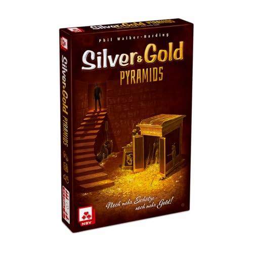 Nürnberger Spielkarten Verlag 10041765-0001 Silver & Gold-Pyramids, Yellow von NSV