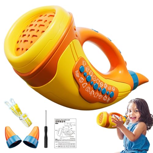 Animal Assembly Call Horn Toy | Interactive Toy Trumpet | Trumpet Instrument Animal Toy | Adorable Toy Trumpet | Compact Toy Trumpet | Portable Animal Sounds Toy for Kids Boys & Girls von Nuhjytgf