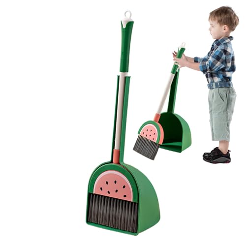 Kids Broom & Dustpan Set | Childs Role Play Set | Pretend Cleaning Tool | Little Housekeeping Helper Set | Interactive Kids Broom and Dustpan Set | Portable Kids Broom & Dustpan for Kids Boys & Girls von Nuhjytgf