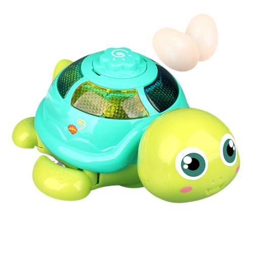 Musical Turtle Toy, Cartoon Musical Turtle Toy, Egg-Laying Tortoise With Lights And Movement, Cute Turtle Music Toy, Educational Cognitive Toy, Fun Tabletop Decoration For Kids’ Birthday Celebrations von Nuhjytgf