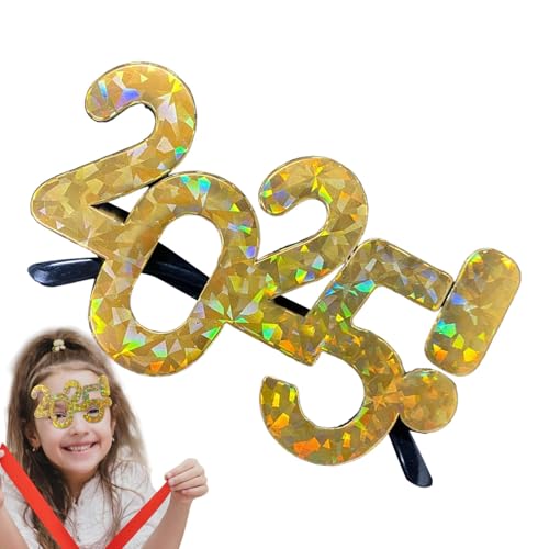 Nuhjytgf 2025 New Year Glasses | Fun & Cute 2025 Eye Shades | Funny Number Glasses | New Year Eye Wear | 2025 Photography Glasses | New Year’s Eve Parties Eye Shade For New Year’s Celebration von Nuhjytgf