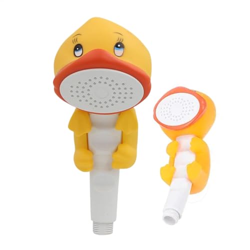 Nuhjytgf Duck Shower Sprayer - Cartoon Water Flows Sprayer | Duck Bath Toy, Cartoon Water Flows Sprayer Creative Shower Accessories, Interactive For Home, Girls Bathroom von Nuhjytgf