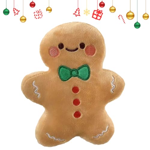 Nuhjytgf Gingerbread Plush,Weihnachtsornament Plüschtier,Niedliche Spielfigur Puppe Dekoration für Zuhause Büro Klassenzimmer Tisch - Stufenteller Deko Für Küche Tisch Wohnzimmer Nuhjytgf Gingerbread Plush,Weihnachtsornament Plüschtier,Niedliche Spielfigur Puppe Dekoration für Zuhause Büro Klassenzimmer Tisch - Stufenteller Deko Für Küche Tisch Wohnzimmer von Nuhjytgf