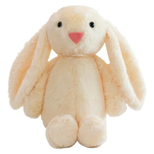 Nuhjytgf Stuffed Bunny Rabbit Toy, Plush Bunny Stuffed Animal, Cute Easter Bunny Plush, Soft Bunny Doll Plush, Compact Rabbit Plush, Portable Stuffed Bunny Rabbit Toy for Kids Boys & Girls von Nuhjytgf