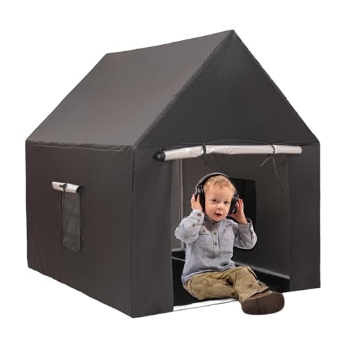 Portable Kids Black'out Sleep Tent, Indoor Playhouse Sleep Tent, Children Lightweight Sleep Pod, Cozy Black'out Sleep Tent, Sensory Black'out Tent Ideal for Home, Travel and Playtime von Nuhjytgf