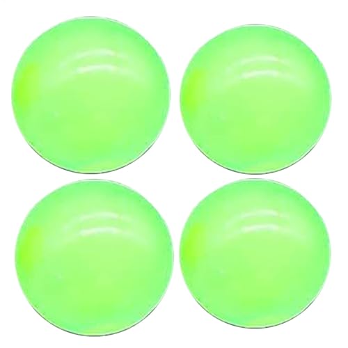 Sticky Ceiling Balls Toy, Glowing In The Dark Rubber Venting Balls, Sticky Venting Balls Sensory Toy, Sticky Glowing Balls, Perfect for Indoor Throwing Games, Lawn Parties and Courtyard Activities von Nuhjytgf