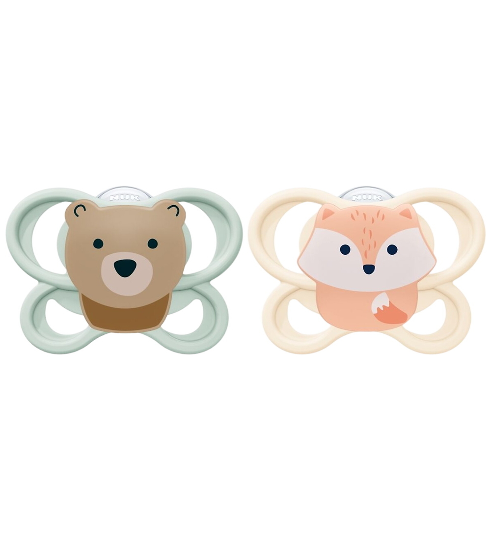 Nuk Schnuller - 2er-Pack - Perfekte Übereinstimmung Air - Fox/Be - Nuk - 0-6 mt - Schnuller Nuk Schnuller - 2er-Pack - Perfekte Übereinstimmung Air - Fox/Be - Nuk - 0-6 mt - Schnuller von Nuk