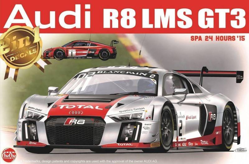 Audi R8 LMS GT3 SPA 24 Hours´15 von Nunu-Beemax