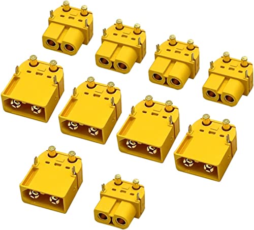 Nuofany 5 Paar Amass XT60 XT60PW Männlich Weiblich Stecker Adapter für RC Akku von Nuofany